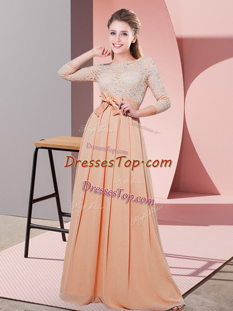 peach dama dresses