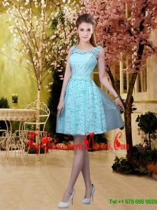 Gorgeous A Line 2016 Dama Dresses with Appliques