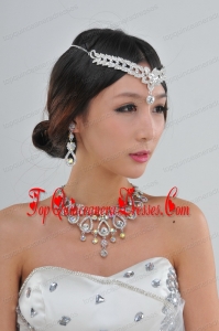 Elegant Colorful Rhinestones Alloy Jewelry Sets