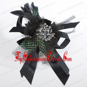 Luxirious Lace Feather and Rhinestone Fascinators For 2014