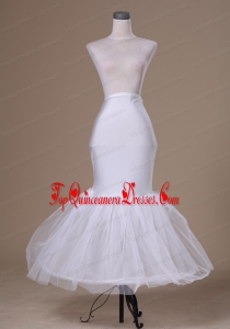 Popular Tulle and Elastic Woven Satin Mermaid Petticoat