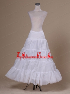 White Organza Hot Selling Floor-length Petticoat