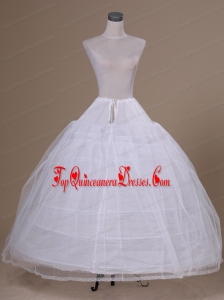 White Tulle Floor-length Petticoat
