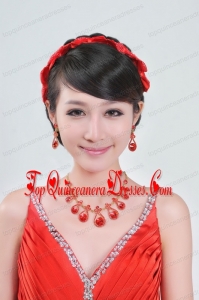 Beautiful Alloy With Crystal Womens Jewelry Sets