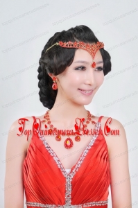 Beautiful Alloy With Crystal Womens Jewelry Sets