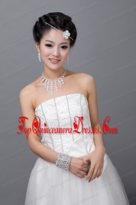 Dazzling Alloy With Rhinestone Women Jewelry Sets