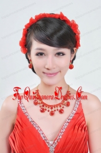 Elegant Alloy With Cubic Zirconia Ladies Jewelry Sets
