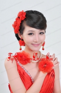 Elegant Alloy With PearlCrystal Ladies Jewelry Sets