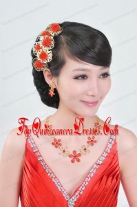 Fashional Alloy With Rhinestone LadiesJewelry Sets