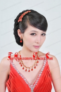 Gorgeous Alloy With Rhinestone Ladies Jewelry Sets