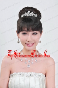 Gorgeous Alloy With Rhinestone Ladies Jewelry Sets