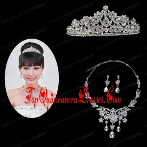 Gorgeous Alloy With Rhinestone Ladies Jewelry Sets