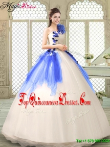 Exclusive Ball Gown Appliques Quinceanera Gowns in Multi Color