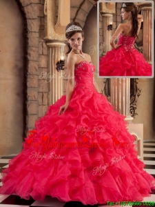 New Style Ball Gown Sweetheart Floor Length Quinceanera Dresses