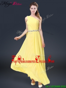2016 Pretty Floor Length Quinceanera Dama Dresses with Belt