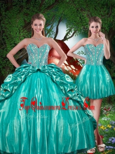 Summer Pretty Sweetheart Beading Detachable Quinceanera Skirts