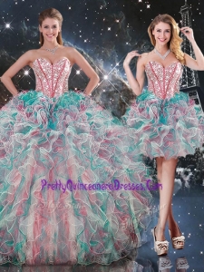 Pretty Quinceanera Dresses with Ruffles