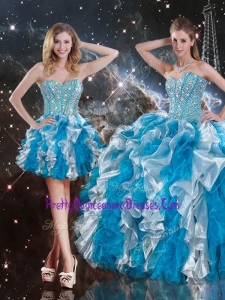 2016 Pretty Quinceanera Dresses with Beading