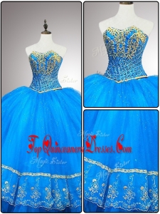 Fashionable Real Photo Show Sweetheart Quinceanera Gowns with Appliques and Beading