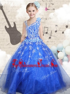 Latest Ball Gown Asymmetrical Mini Quinceanera Dresses with Beading