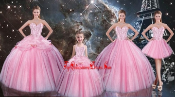 Gorgeous Sweetheart Quinceanera Dresses and Lovely Straps Mini Quinceanera Dresses and Beautiful Beading Short Dama Dresses