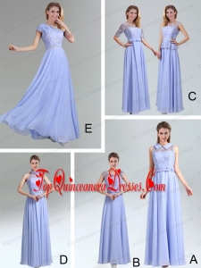 2015 Modest Belt Empire Dama Dress in Lavender