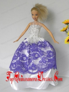 Free Shippment Barbie Doll Wedding Clothes Party Dresses Gown