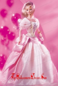 The Most Amazing Pink Dress with Sequin Made to Fit the Barbie Doll