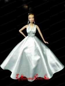 Perfect Party Dress To Barbie Doll Dress With Beading and Light Blue