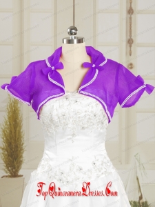Simple Red Purple Beading Wedding Party Shawls