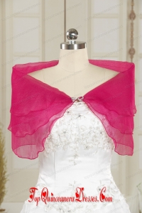 Hot Pink Fashionable Beading Orange 2014 Shawls