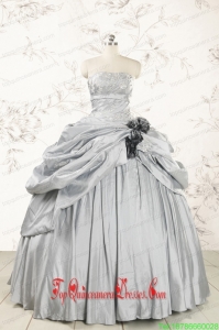 2015 Cheap Quinceanera Dresses with Strapless