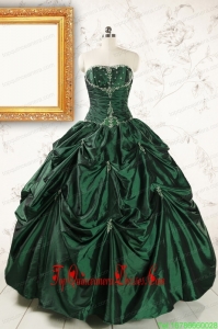2015 Custom Made Style Quinceanera Dresses with Appliques