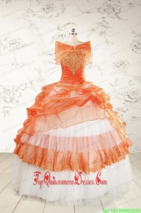 Custom Made Ball Gown Quinceanera Dresses for 2015
