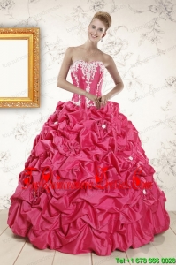 Popular Sweetheart Ball Gown Beading Quinceanera Dresses for 2015