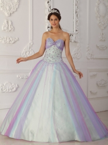 Popular Multi-Color Quinceranera Dress Sweetheart Beading