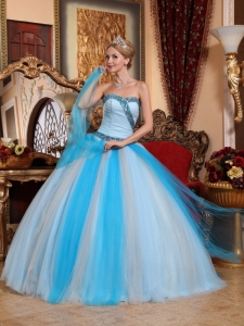 Multi-color Quinceanera Dress Sweetheart Sequince