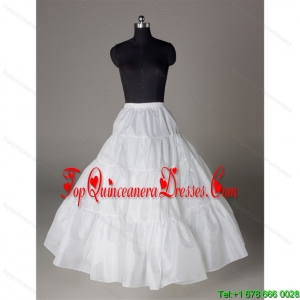 Luxurious Organza Ball Gown Floor-length White Petticoat