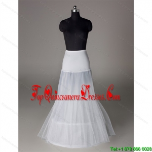 Trendy Organza Mermaid Floor-length White Petticoat