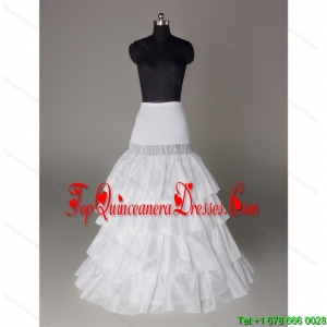 Wonderful Organza Floor-length Petticoat in White