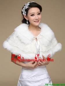 Most Popular Faux Fur 2015 Wraps with Lace