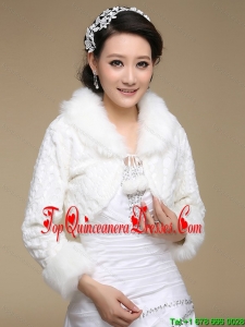 Most Popular Long Sleeves Faux Fur Wraps for 2015