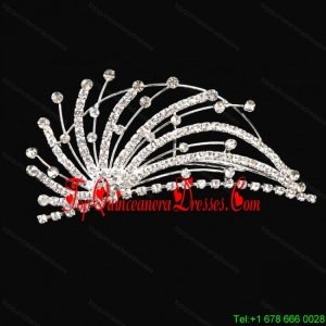 Fashionable Flower Girl Tiara With Rhinestones