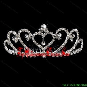 Popular Alloy With Rhinestone Tiara