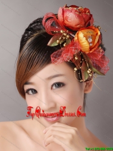 Colorful Vintage Style Wedding Headpieces