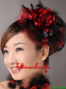 Custom Made Multi-color Imitation Feather With Tulle In 2013 New York