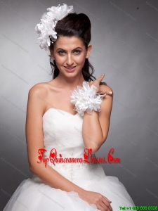 Headpieces Organza and Taffeta Wedding Bridal Wrist Corsage