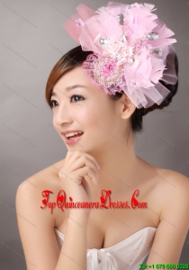 Sweet Tulle With Feather Beading Fascinators