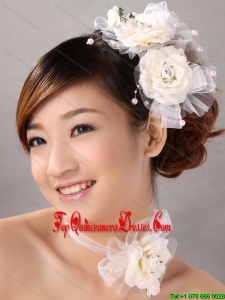 Elegant Fascinator Tulle Wedding and Outdoor Imitation Pearls