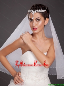 Exclusive Alloy Tiara With A Hanging Beading Decorates